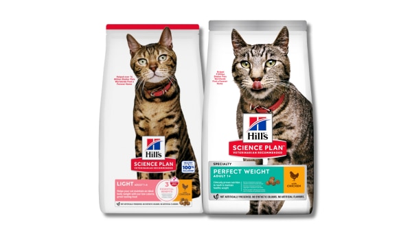 Krmivo pro kočky Science Light a Perfect Weight
