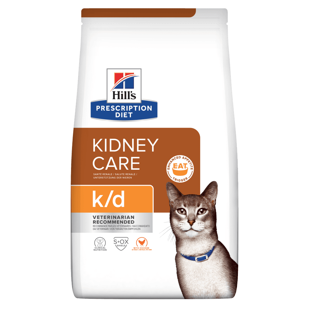 hill's prescription plan kd drt cat food with chicken