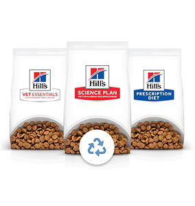 Hill's obal krmiva s recyklačním znakem